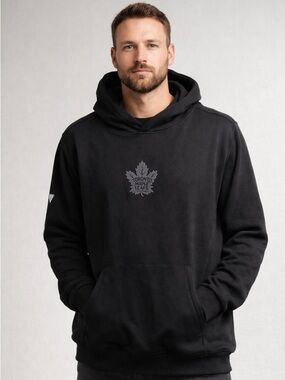 Toronto Maple Leafs Levelwear Black Hoodie XL New With Tags